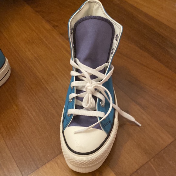 Multi-Blue all star converse - Picture 7 of 13